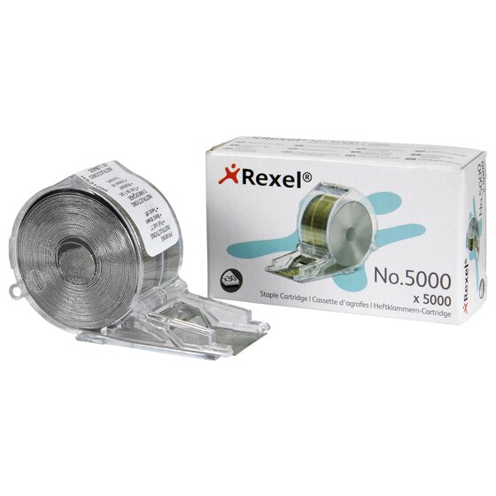 Rexel Electric Stella 30 Staple Cartridge – 5,000 Staples, Precision Steel, for Cartridge Staplers