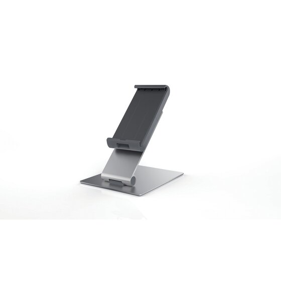 Durable Tablet Holder Table Silver – Desktop Stand for 7 to 13 Inch Tablets