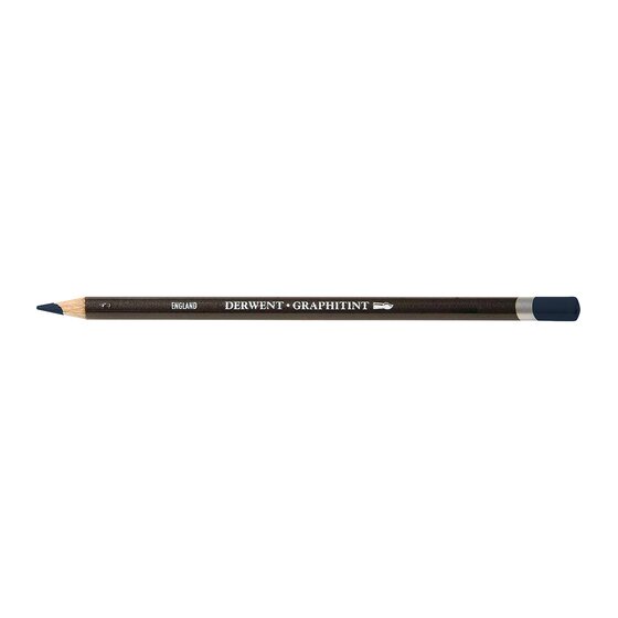 Derwent Graphitint Pencil – Dark Indigo 04 (Tinted Water-Soluble Graphite)
