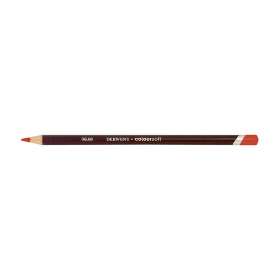 Derwent Coloursoft Pencil – Blood Orange C090