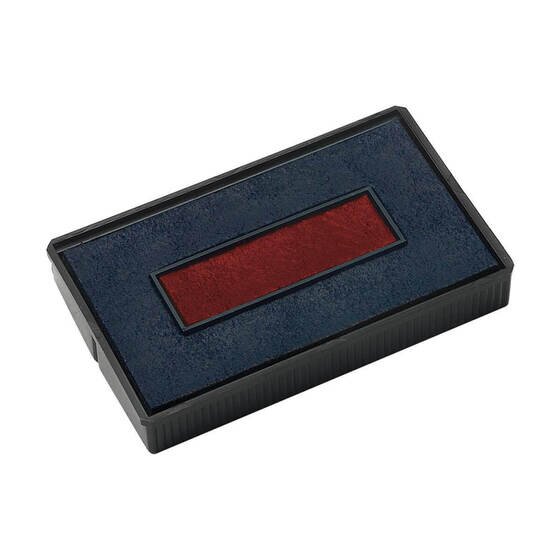 COLOP Spare Pad E/200/2 Blue/Red – Self-Inking Stamp Replacement