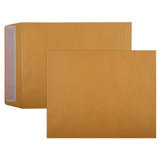 Cumberland Strip Seal Pocket Envelope – 305 × 255mm Gold | Box of 250