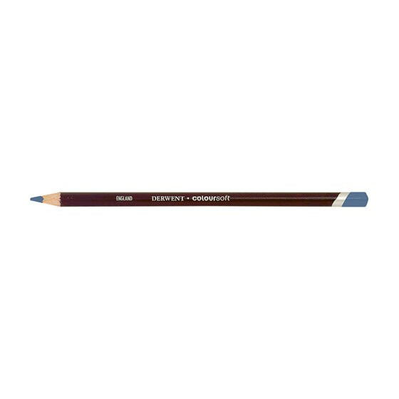 Derwent Coloursoft Pencil – Pale Blue C370 | Soft Art Pencil for Drawing & Sketching