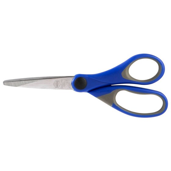 Marbig Comfort Grip Scissors 135mm – Heavy Gauge Stainless Steel, Blue