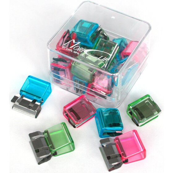 Carl Mori Clip MC53A Medium – Assorted Translucent Colours