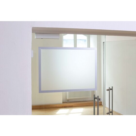 Durable Duraframe A2 Poster Frame – Silver | Self-Adhesive, Double-Sided