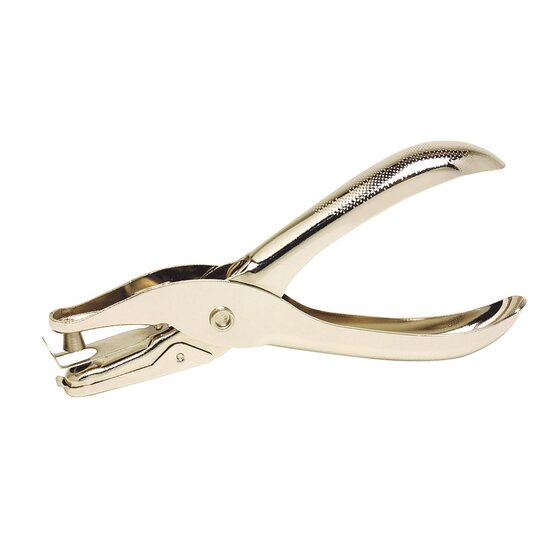 Marbig Single-Hole Corner Punch – 7 Sheet Capacity, Silver