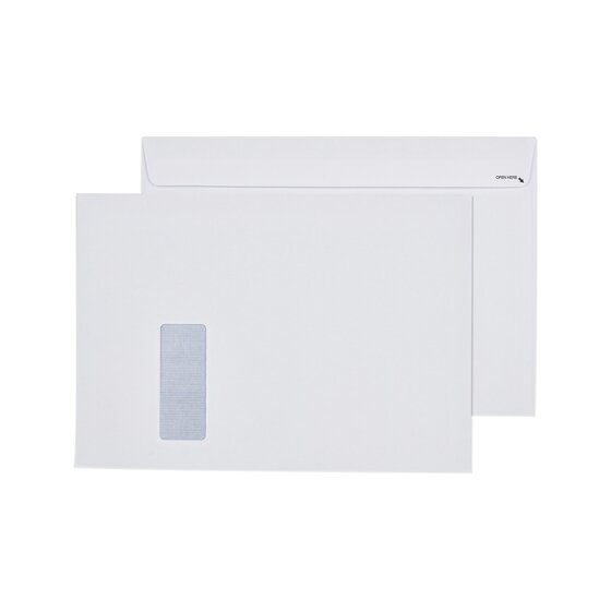 Cumberland Strip Seal Secretive Booklet Mailer 100gsm C4 229x324mm White – Box of 250