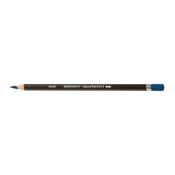 Derwent Graphitint Pencil – Ocean Blue 07 | Water-Soluble Tinted Graphite