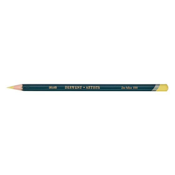 Derwent Artists Pencil – Zinc Yellow 0100