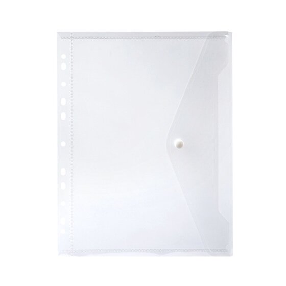 Marbig A4 Right Side Open Binder Wallet – Clear