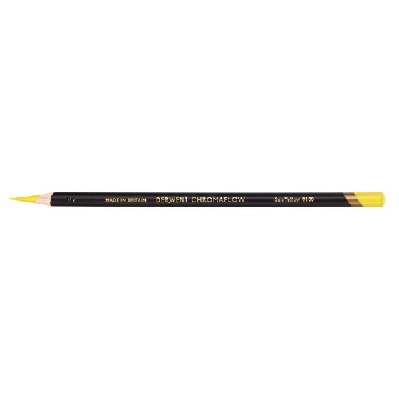 Derwent Chromaflow Colour Pencil – Sun Yellow