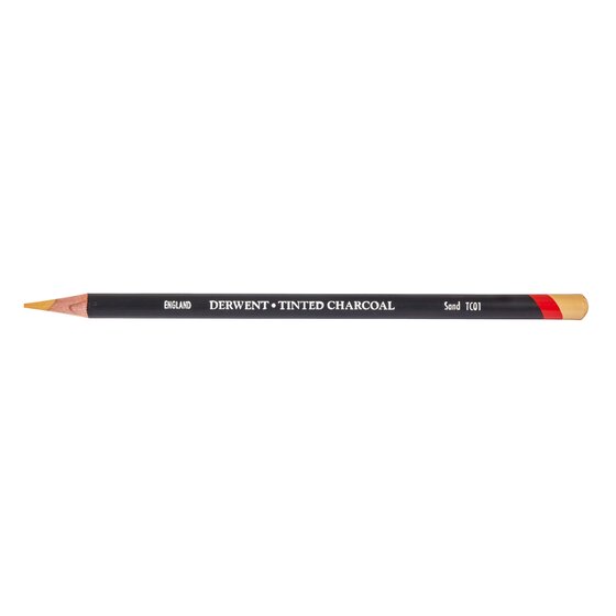 Derwent Tinted Charcoal Pencil – Sand TC01 | Drawing & Sketching