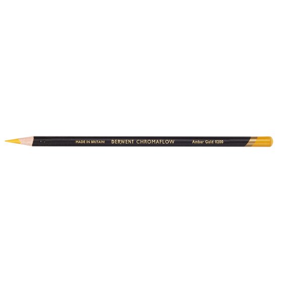 Derwent Chromaflow Colour Pencil – Amber Gold
