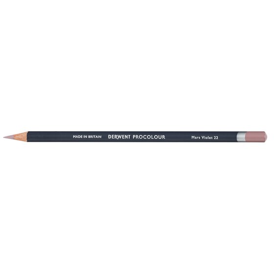 Derwent Procolour Pencil – Mars Violet 22 | Smooth-Laid Colour Pencil for Drawing & Sketching