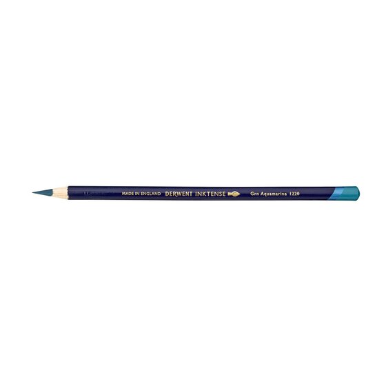 Derwent Inktense Pencil – Green Aquamarine 1220 | Water-Soluble Art Pencil