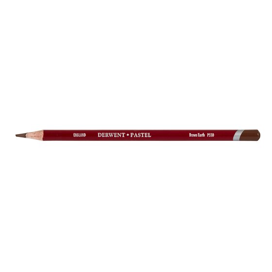 Derwent Pastel Pencil – Brown Earth P550 | Rich Earthy Tone Drawing Pencil for Art & Sketching
