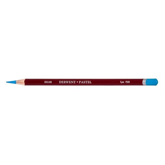 Derwent Pastel Pencil Cyan P340 – Soft, Blending Art Pencil