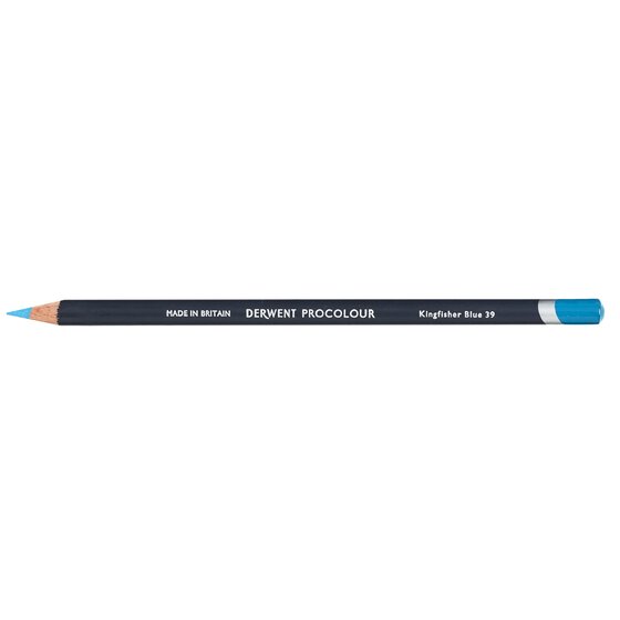 Derwent Procolour Pencil – Kingfisher Blue 39 | Coloured Drawing & Sketching