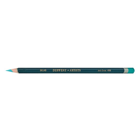 Derwent Artists Pencil – Jade Green 4100 | Colour-Grade Drawing Pencil