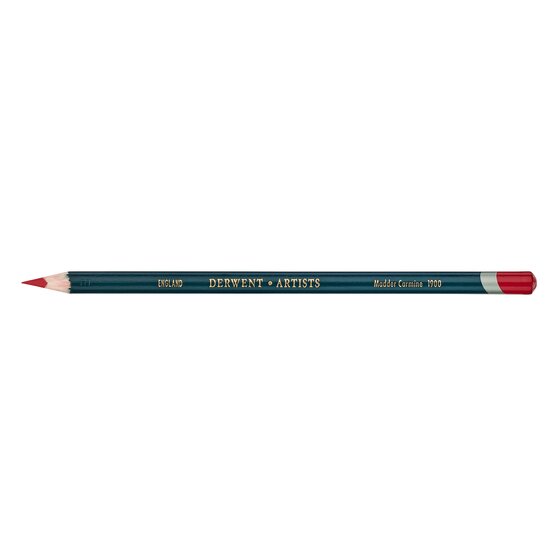 Derwent Artists Pencil – Madder Carmine 1900 (Round Barrel, Colour Grade)