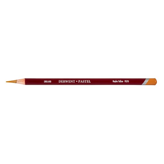 Derwent Pastel Pencil – Naples Yellow P070 | Soft, Blendable Colour for Drawing & Sketching