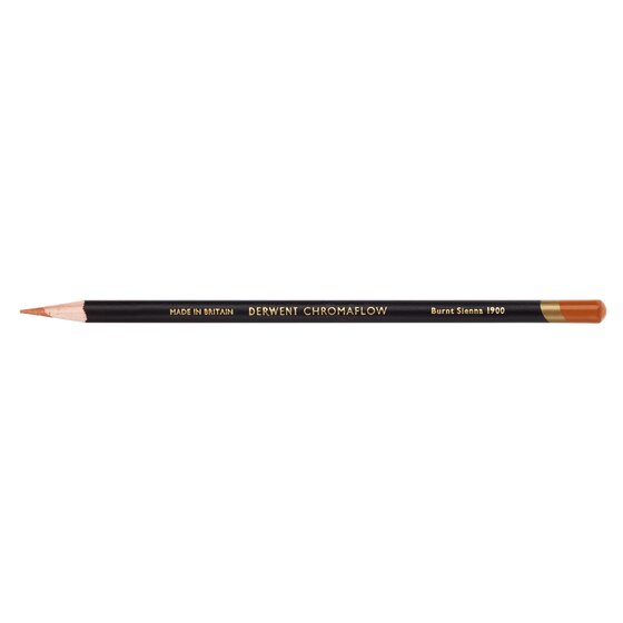 Derwent Chromaflow Coloured Pencil – Burnt Sienna