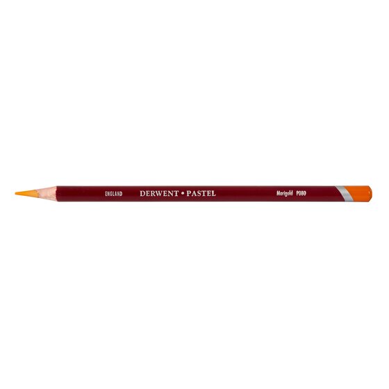 Derwent Pastel Pencil – Marigold P080 | Soft, Blendable Colour for Drawing & Sketching