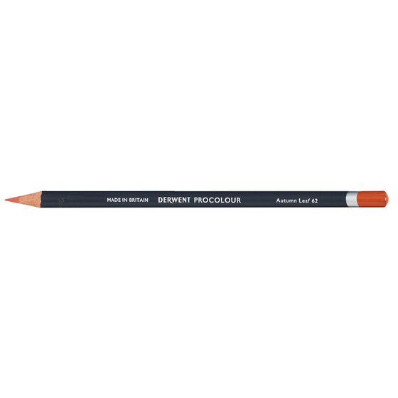 Derwent Procolour Pencil – Autumn Leaf 62 | Round Barrel, Highly Pigmented