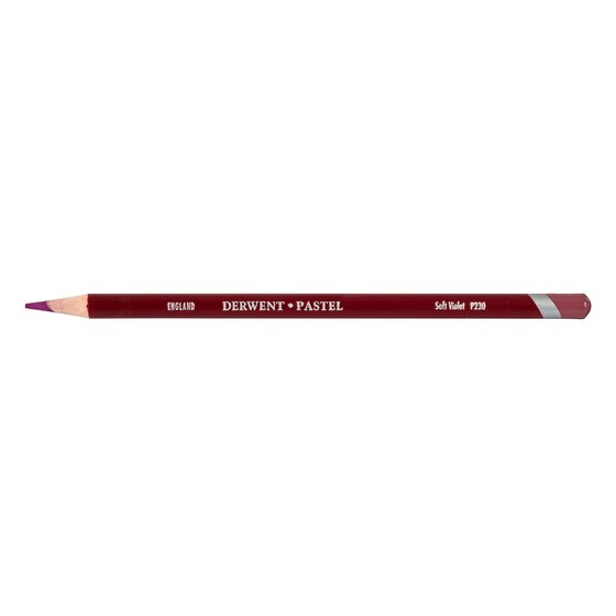 Derwent Pastel Pencil – Soft Violet P230 | Blendable Colour-Grade Sketching Pencil
