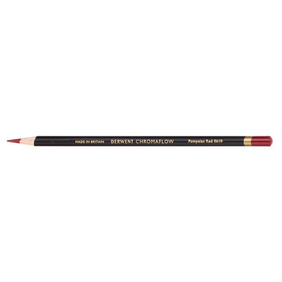 Derwent Chromaflow Coloured Pencil – Pompeian Red
