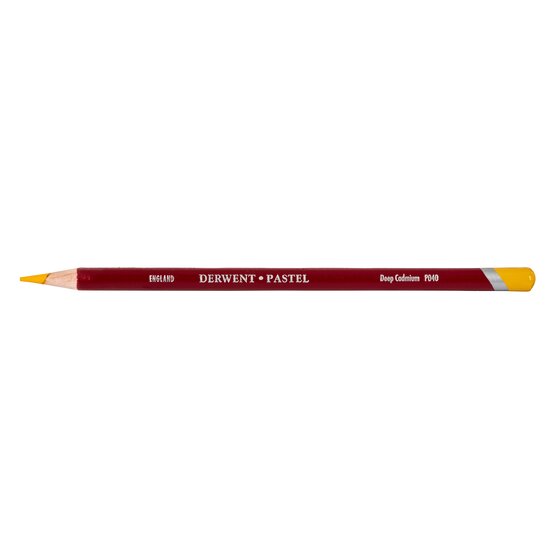 Derwent Pastel Pencil – Deep Cadmium (P040) | Rich Red-Orange for Drawing & Pastel Work