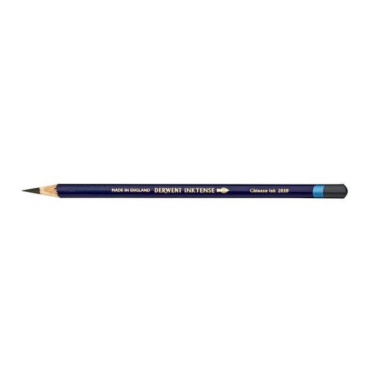 Derwent Inktense Pencil – Chinese Ink (2030) | Water-Soluble Drawing & Ink Pencil