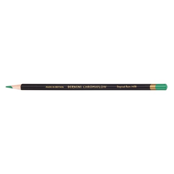 Derwent Chromaflow Pencil – Tropical Rain | Vibrant Blendable Coloured Pencil
