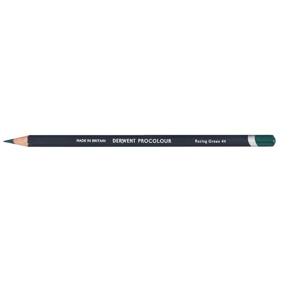 Derwent Procolour Pencil – Racing Green 44 | Round Barrel, Smudge-Free Finish