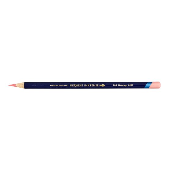 Derwent Inktense Pencil – Pink Flamingo | Water-Soluble Ink Pencil for Paper, Ceramic, Wood & Fabric