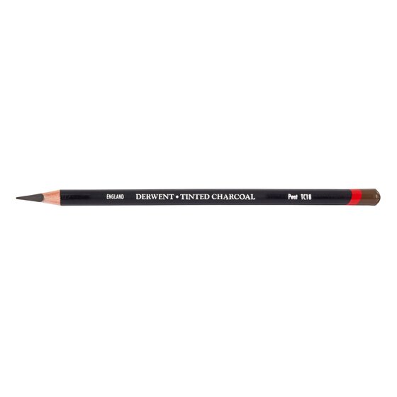 Derwent Tinted Charcoal Pencil – Peat (TC18)