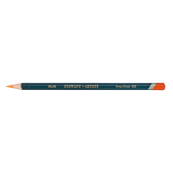 Derwent Artists Pencil – Orange Chrome 1000