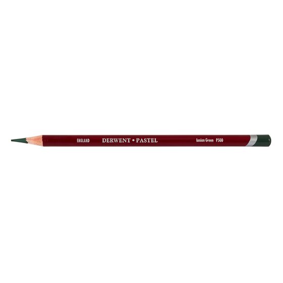 Derwent Pastel Pencil – Ionian Green (P500) | Soft Pastel Colour in a Pencil