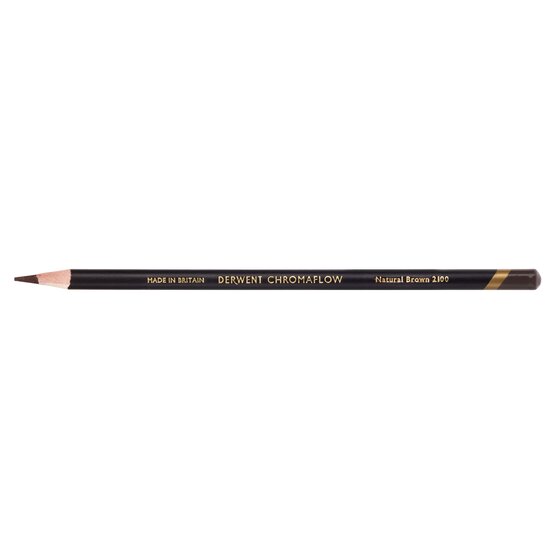Derwent Chromaflow Pencil – Natural Brown