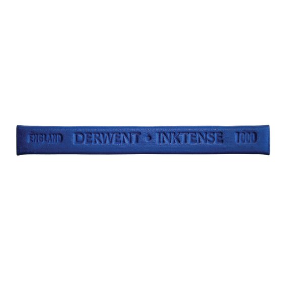 Derwent Inktense Block Bright Blue 1000 – Water-Soluble Art Block for Large-Area Colour