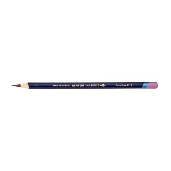 Derwent Inktense Pencil – Deep Rose (0710) | Water-Soluble Art Pencil