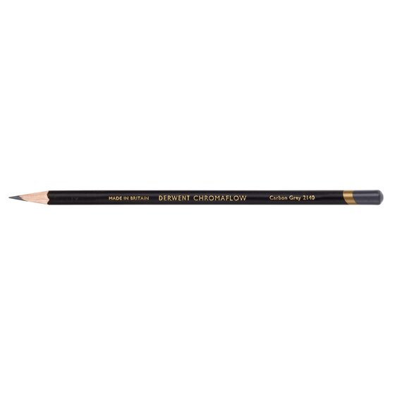 Derwent Chromaflow Coloured Pencil – Carbon Grey