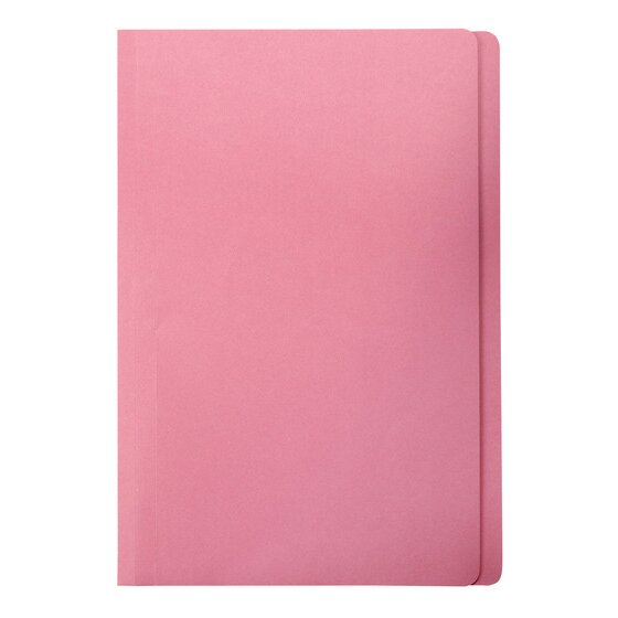 Marbig Manilla Folders – Foolscap, Pink – Box of 100