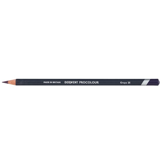 Derwent Procolour Pencil – Grape 25 | Smooth-Laid Colour Pencil for Drawing & Sketching