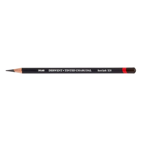 Derwent Tinted Charcoal Pencil – Burnt Earth (TC19)