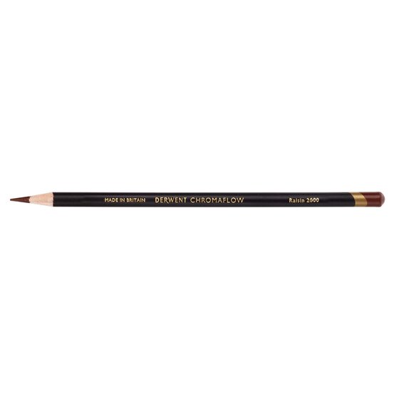 Derwent Chromaflow Pencil – Raisin | Bold, Blendable Colour for Art & Craft