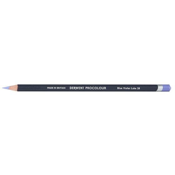 Derwent Procolour Pencil – Blue Violet Lake 28 | Coloured Drawing Pencil