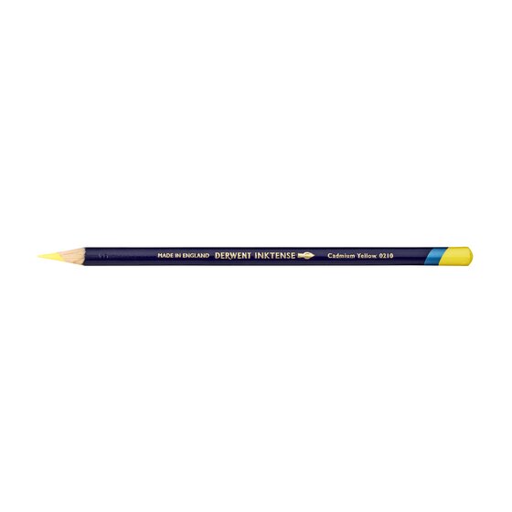 Derwent Inktense Pencil – Cadmium Yellow (Water-Soluble, Dry or Wet)