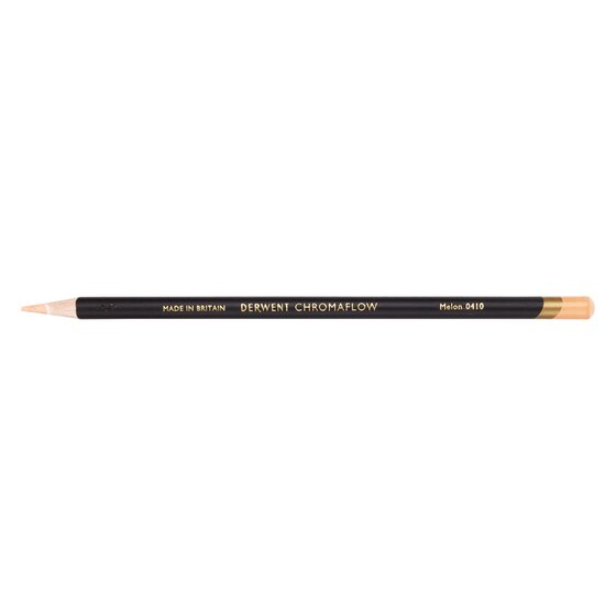 Derwent Chromaflow Pencil – Melon | Soft Blendable Hue, Durable Core